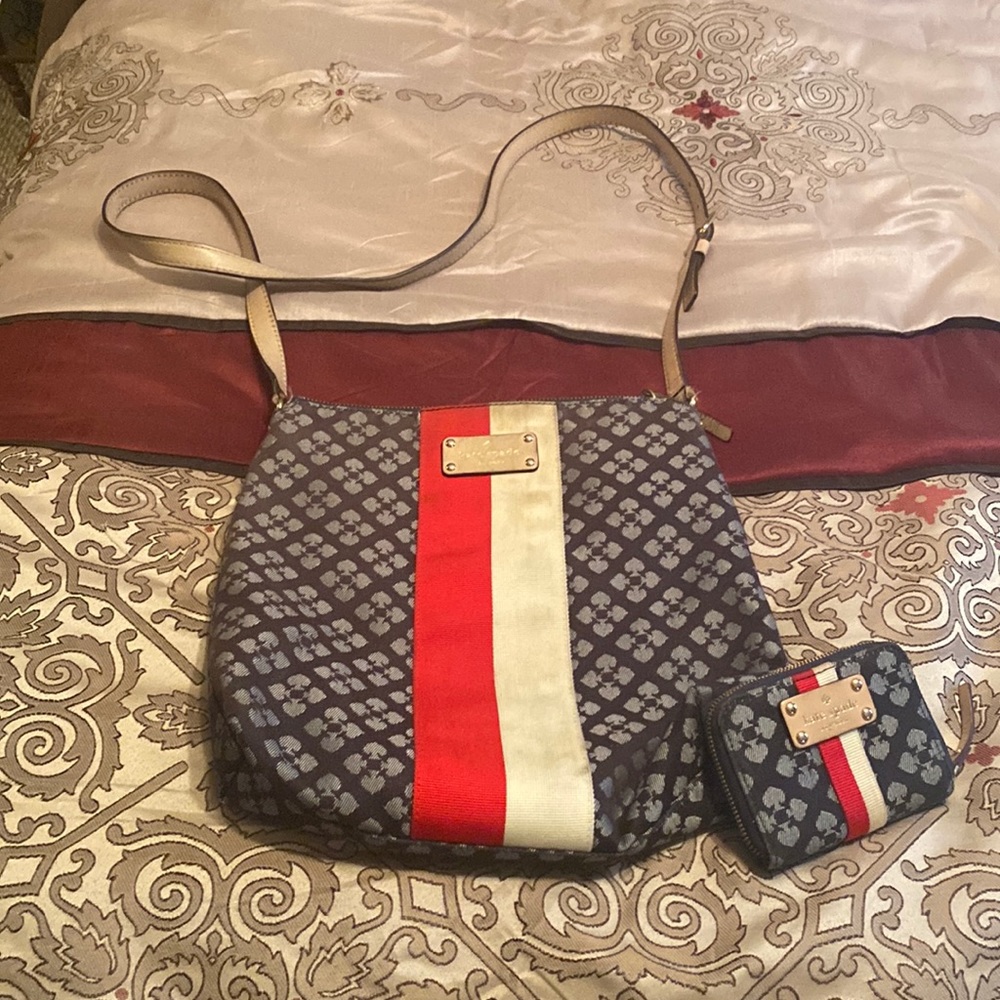 Large Kate Spade Crossbody With Matching Wallet - image 1
